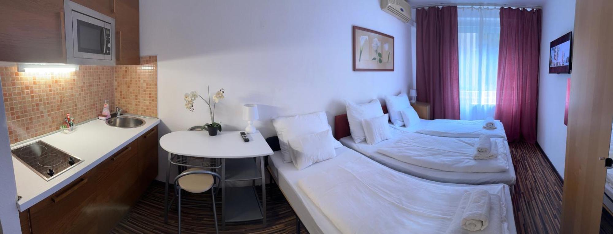 Hermina Apartmanok Westend Budapesta Exterior foto